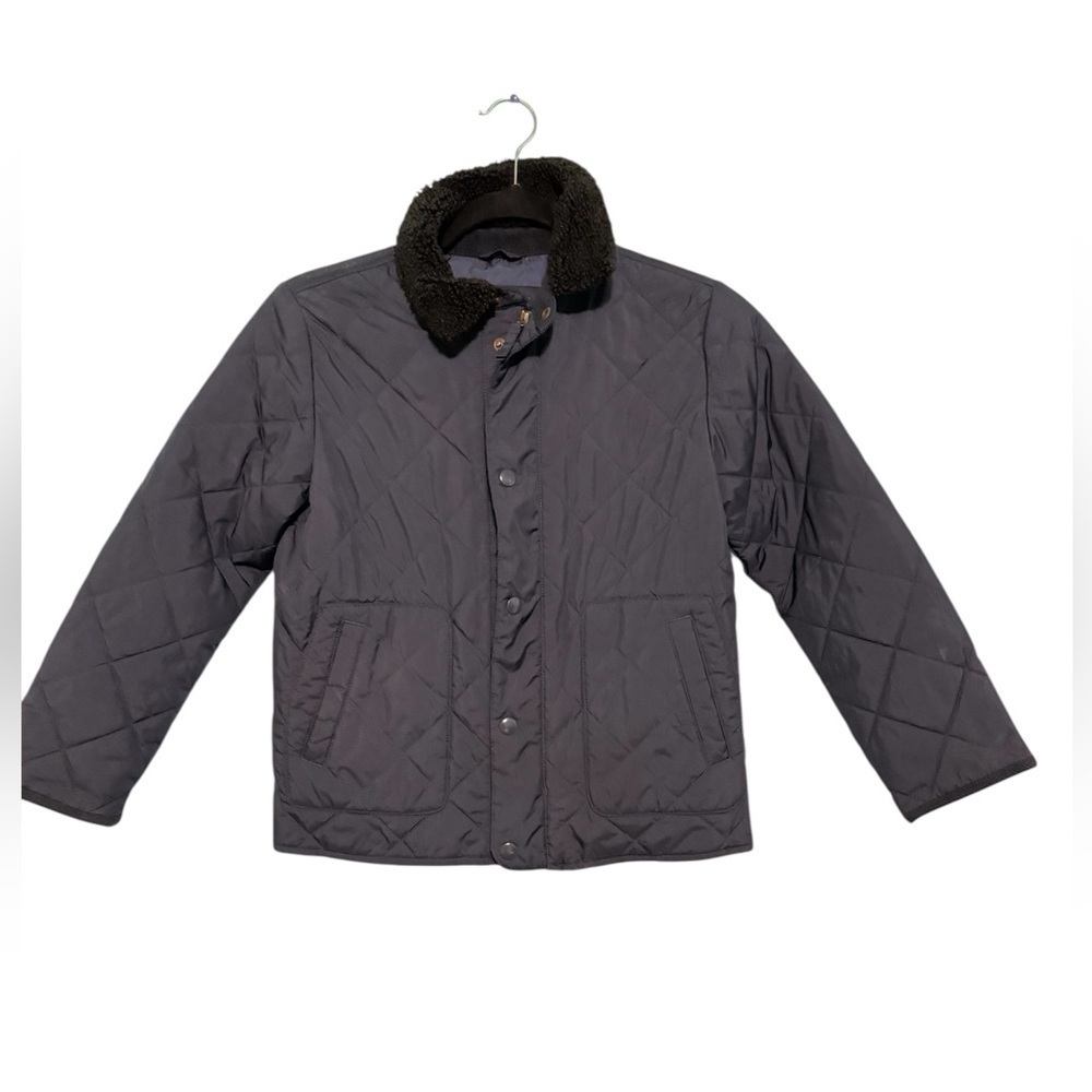 Crewcuts Boy Navy blue Quilted Jacket Size Medium (8-9)